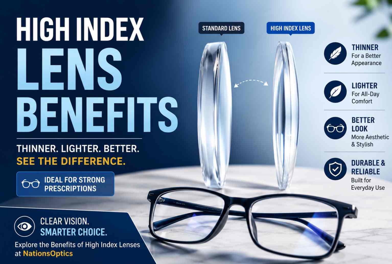 High Index Lens Benefits: Are High Index Lenses Worth It?
