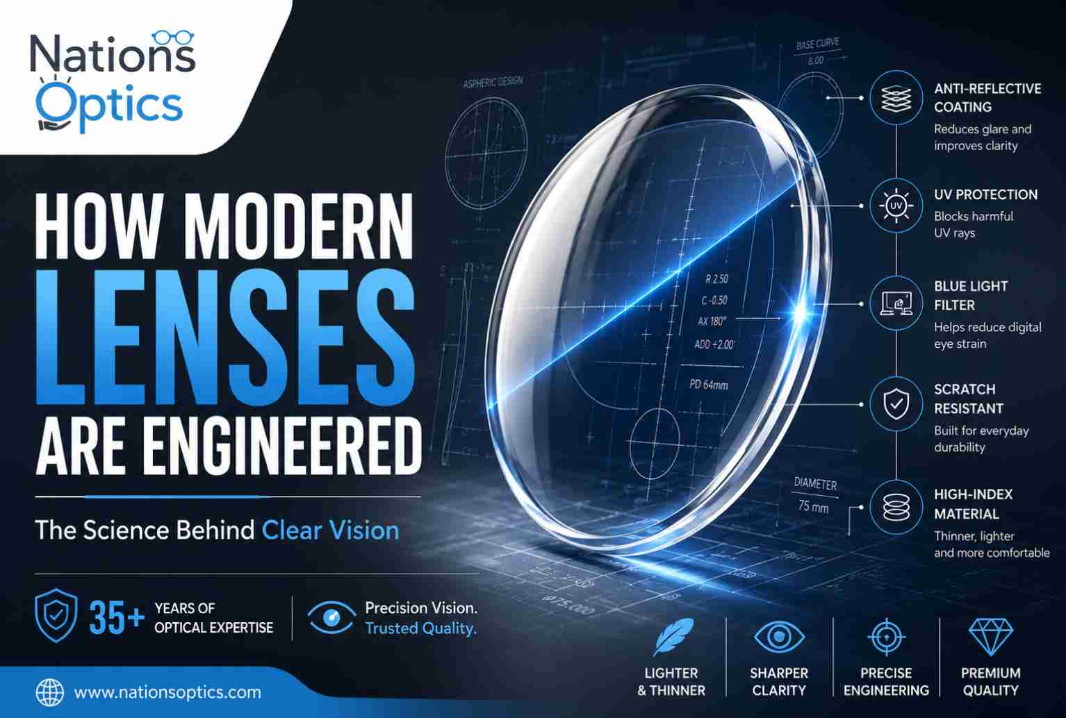 How Modern Lenses Are Engineered | Science Behind Clear Vision
