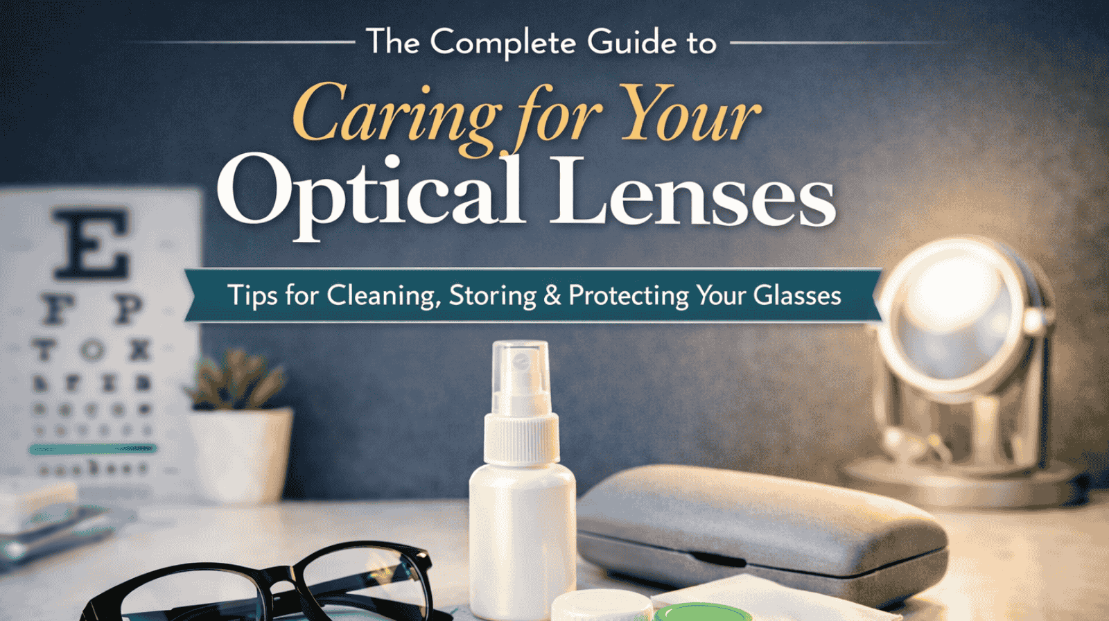 Complete Guide to Caring for Optical Lenses | Cleaning & Protection Tips | NationsOptics