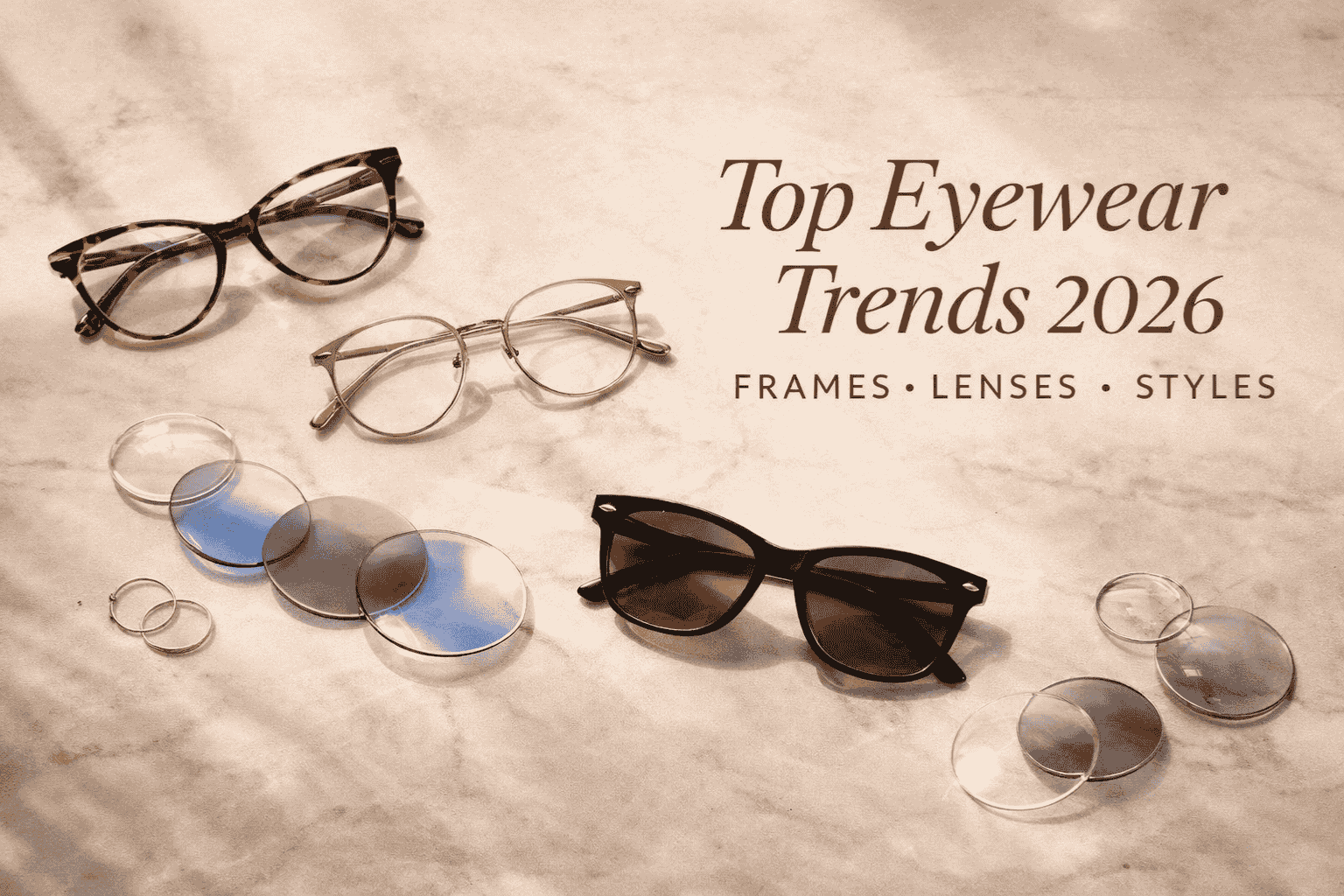 Top Eyewear Trends 2026: Best Frames, Lenses & Styles | NationsOptics