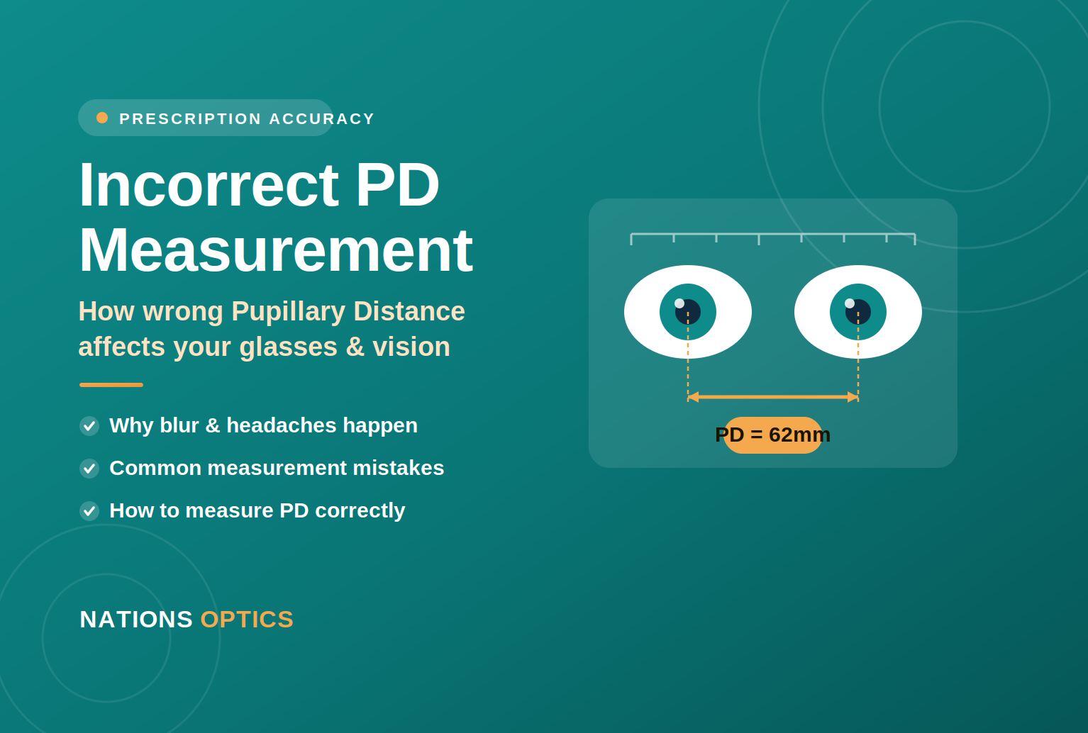 Incorrect PD Measurement: How Wrong PD Affects Glasses
