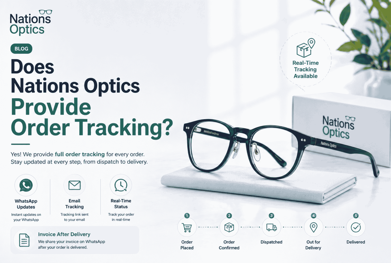 Does Nations Optics Provide Order Tracking? | Real-Time Tracking & Updates
