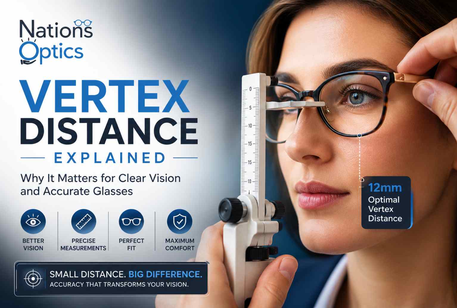 Vertex Distance Explained: Improve Glasses Vision Accuracy