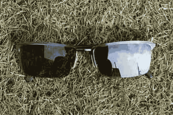 Eyewear after fitting