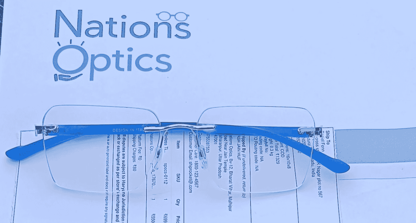 Final Eyewear After Fitting