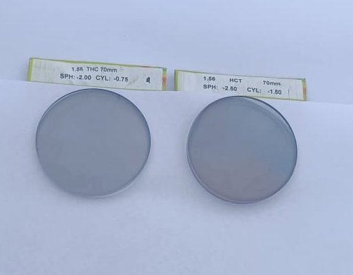 Single Vision CR39 Light Tinted Grey Lenses (With CYL)